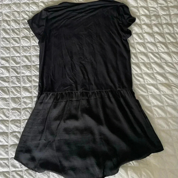 Anthropologie black mixed media top - Picture 8 of 10